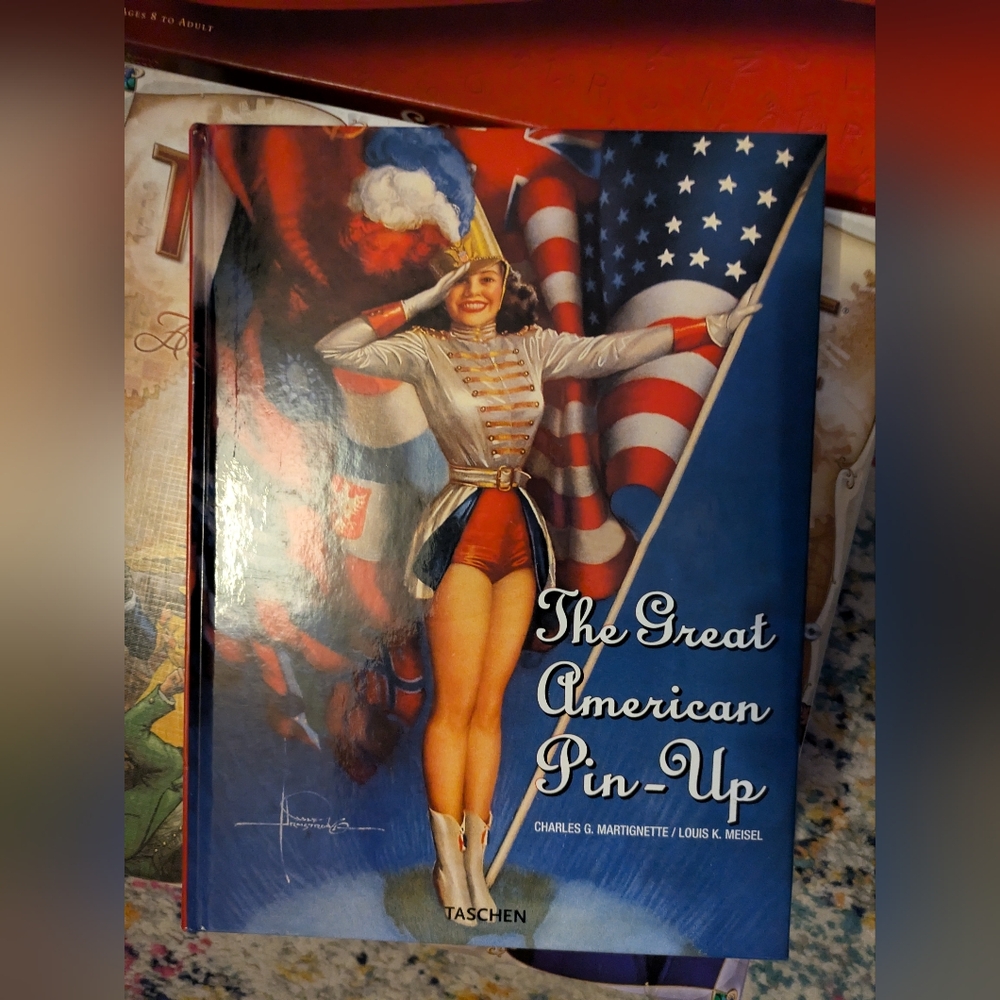 2004 The Great American Pin-Up by Charles G Martignette Taschen Excellent Con